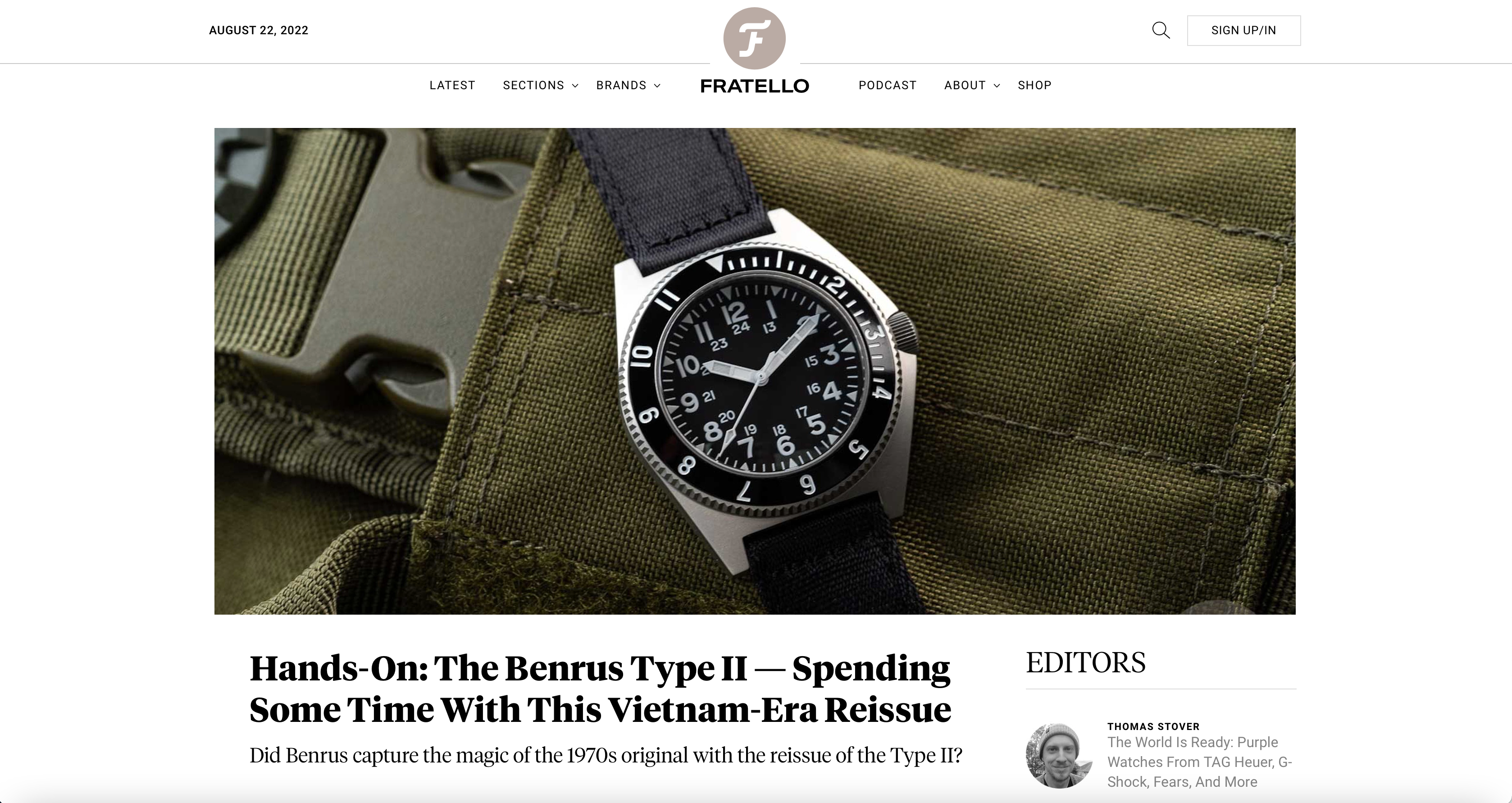 FRATELLOWATCHES.COM