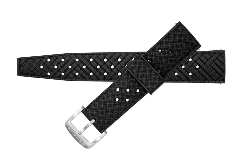 Black Rubber Tropic Strap